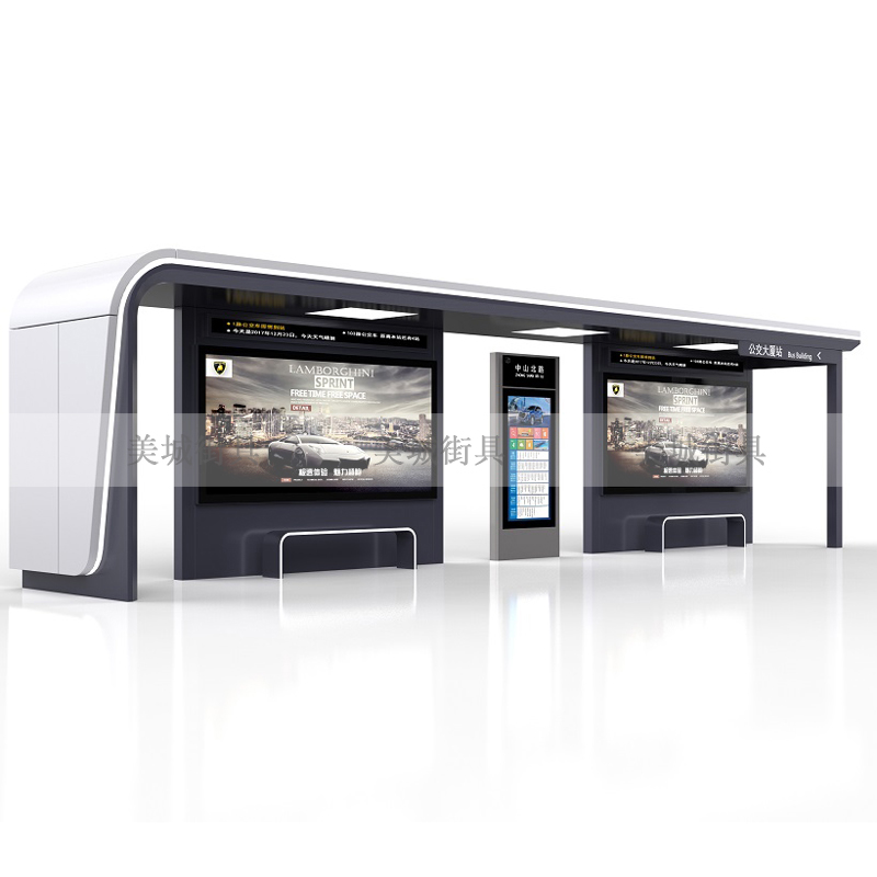 公交候車(chē)亭 公交候車(chē)亭