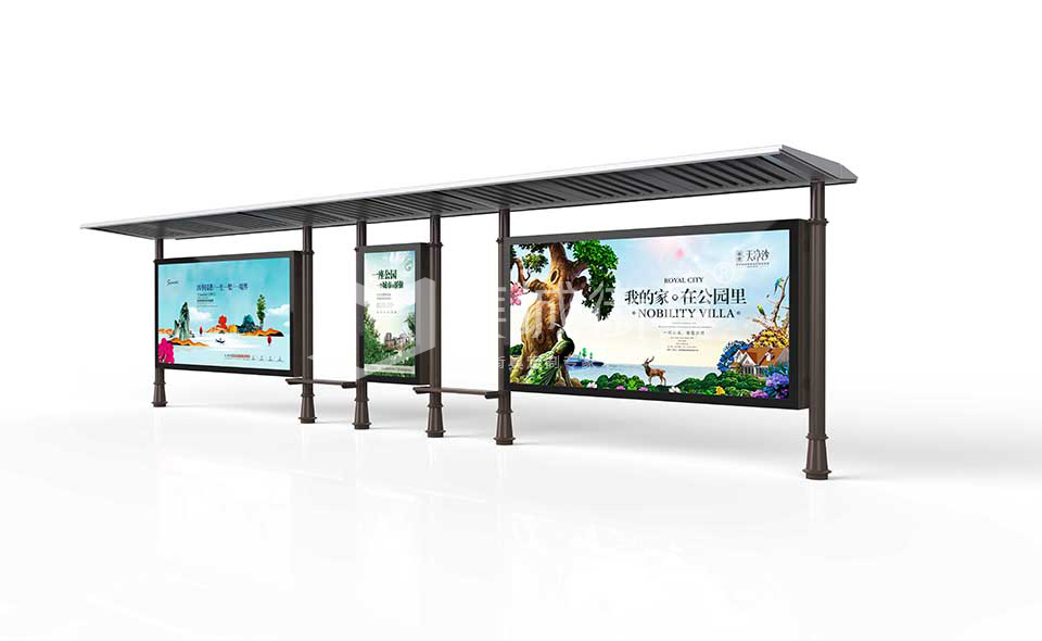 制作公交候車亭 制作公交候車亭