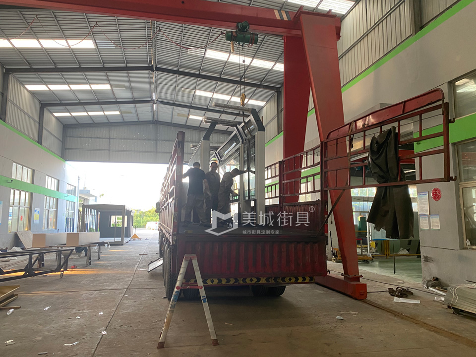 公交站臺(tái)候車(chē)亭發(fā)貨圖 公交站臺(tái)候車(chē)亭發(fā)貨圖